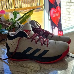Adidas boy's sneakers, sz 5
